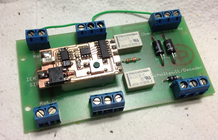 Bremsstreckemitdecoder